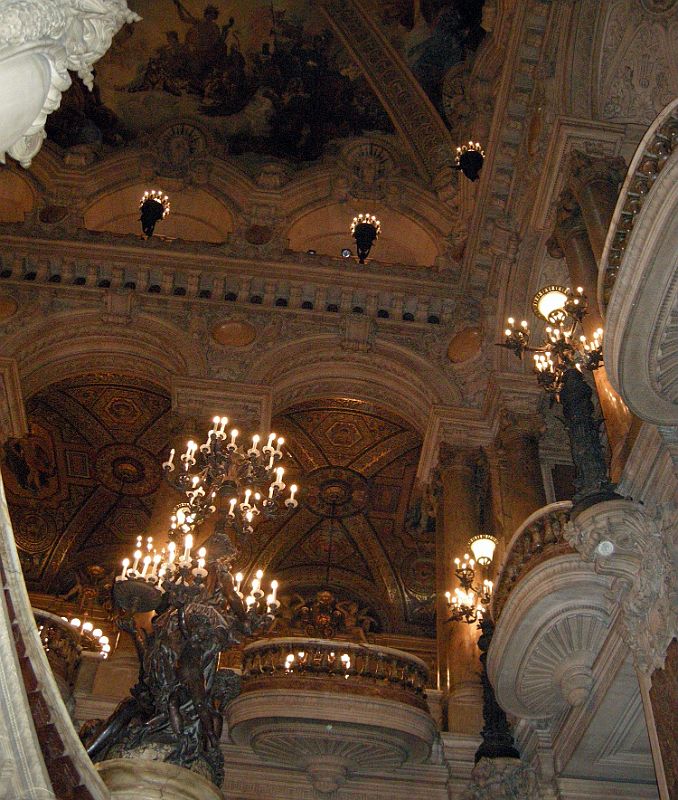 Paris Opera 02 Above The Grand Staircase Le Grand Escalier 